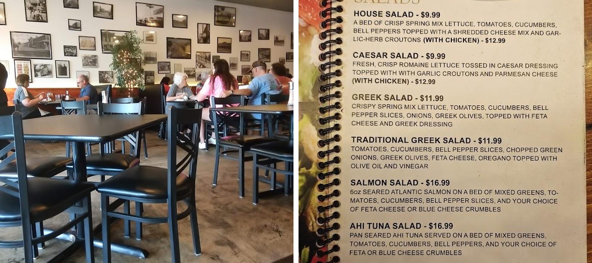 Downtown Bistro Menu