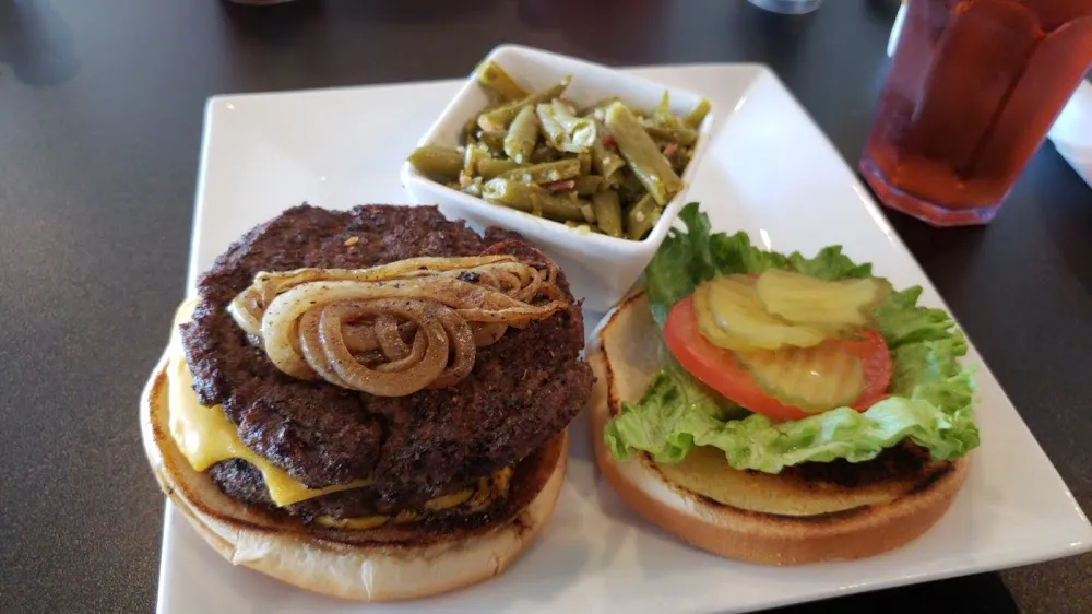 Downtown Burger Minus the Bacon